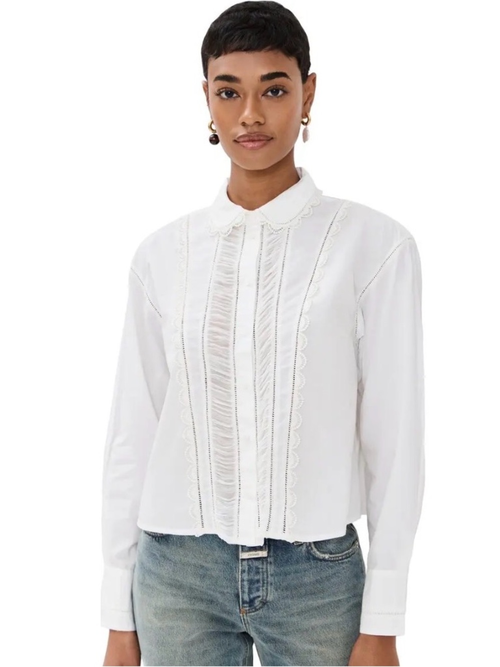 Ulla Johnson Samira Crochet Top